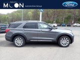 2021 Carbonized Gray Metallic Ford Explorer Limited 4WD #141723190