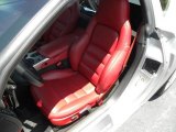 2005 Chevrolet Corvette Coupe Red Interior
