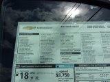 2021 Chevrolet Tahoe RST 4WD Window Sticker