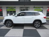 2019 Pure White Volkswagen Atlas SEL 4Motion #141723224