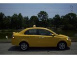 2009 Summer Yellow Chevrolet Aveo LT Sedan #14161147