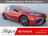 2021 Supersonic Red Toyota Camry SE #141735661