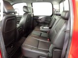 2014 GMC Sierra 3500HD SLT Crew Cab 4x4 Dually Rear Seat