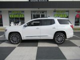 White Frost Tricoat GMC Acadia in 2021