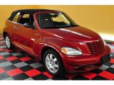 2005 Inferno Red Crystal Pearl Chrysler PT Cruiser Touring Convertible #14162675