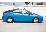 Electric Storm Blue Toyota Prius in 2021