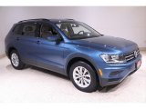 2018 Silk Blue Metallic Volkswagen Tiguan S #141761670