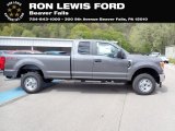 2021 Carbonized Gray Ford F350 Super Duty XL SuperCab 4x4 #141761525