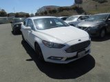 Oxford White Ford Fusion in 2018