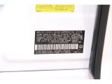 2018 LS Color Code for Ultra White - Color Code: 083