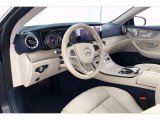 2018 Mercedes-Benz E 400 Coupe Macchiato Beige/Yacht Blue Interior