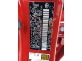2021 Corolla Hatchback Color Code for Supersonic Red - Color Code: 3U5