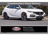 2021 Platinum White Pearl Honda Civic Sport Touring Hatchback #141761573