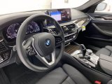2021 BMW 5 Series 530e Sedan Black Interior