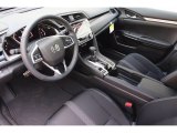 2021 Honda Civic Sport Sedan Black Interior
