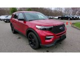 2021 Rapid Red Metallic Ford Explorer ST 4WD #141777808