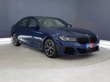 2021 BMW 5 Series M550i xDrive Sedan Front 3/4 View