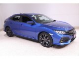 2018 Aegean Blue Metallic Honda Civic Sport Hatchback #141791883