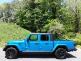 2021 Hydro Blue Pearl Jeep Gladiator Willys 4x4 #141791741