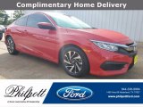 2017 Rallye Red Honda Civic LX-P Coupe #141791837