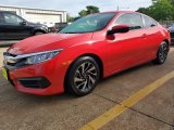 2017 Honda Civic LX-P Coupe Front 3/4 View