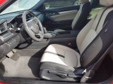 2017 Honda Civic LX-P Coupe Front Seat