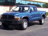 2002 Atlantic Blue Pearl Dodge Dakota SXT Club Cab 4x4 #14160199