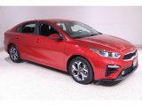 Currant Red Kia Forte in 2019