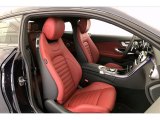 2021 Mercedes-Benz C 300 Coupe Cranberry Red Interior