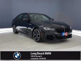 2021 Black Sapphire Metallic BMW 5 Series M550i xDrive Sedan #141802685