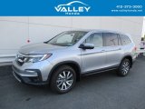 2019 Lunar Silver Metallic Honda Pilot EX AWD #141802556