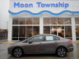 2013 Urban Titanium Metallic Honda Civic EX Sedan #141830209