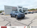 2021 Slate Blue Pearl Jeep Grand Cherokee Limited 4x4 #141839543
