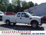 2009 Oxford White Ford F250 Super Duty XL SuperCab 4x4 Chassis Utility #14146544