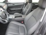 2018 Honda Civic EX-L Sedan Black Interior