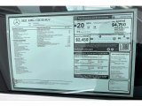 2021 Mercedes-Benz GLC AMG 43 4Matic Window Sticker