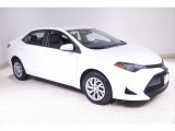 2018 Super White Toyota Corolla LE #141879993