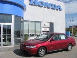 2002 Firepepper Red Pearl Honda Accord EX Sedan #14153836