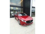 2021 Soul Red Crystal Metallic Mazda Mazda3 Premium Sedan AWD #141880030