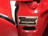 1957 Fairlane 500 Color Code for Raven Black/Flame Red - Color Code: AV