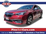 Crimson Red Pearl Subaru Legacy in 2021