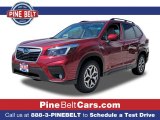 2021 Crimson Red Pearl Subaru Forester 2.5i Premium #141888340