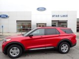 2021 Rapid Red Metallic Ford Explorer XLT 4WD #141888556