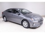 2019 Machine Gray Hyundai Elantra SE #141888555