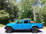 2021 Hydro Blue Pearl Jeep Gladiator Willys 4x4 #141903287