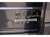 2021 RAV4 Color Code for Magnetic Gray Metallic - Color Code: 1G3