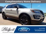 2017 White Gold Ford Explorer XLT #141911812