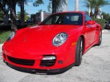 2007 Guards Red Porsche 911 Turbo Coupe #1411122