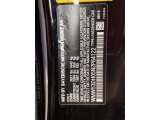 2022 Hardtop Color Code for Midnight Black Metallic - Color Code: A94