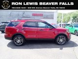 2017 Ruby Red Ford Explorer Sport 4WD #141921155